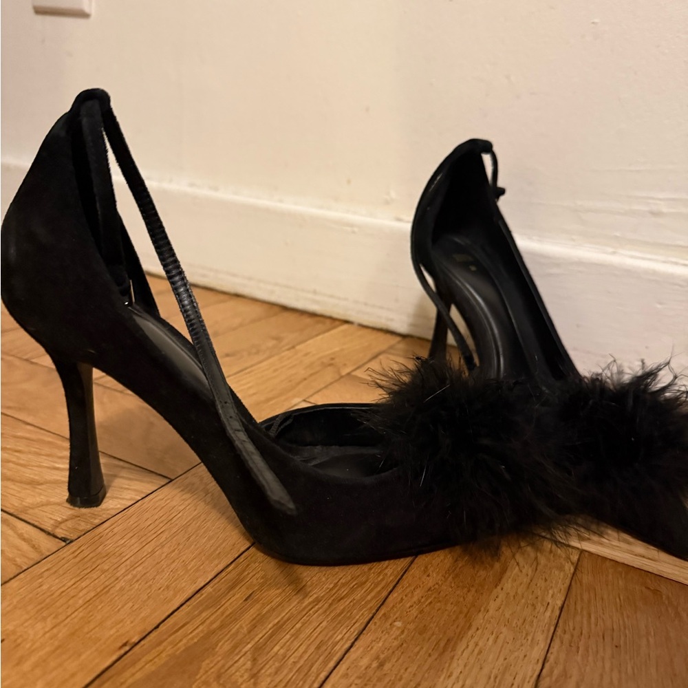 Black Zara heel size 36